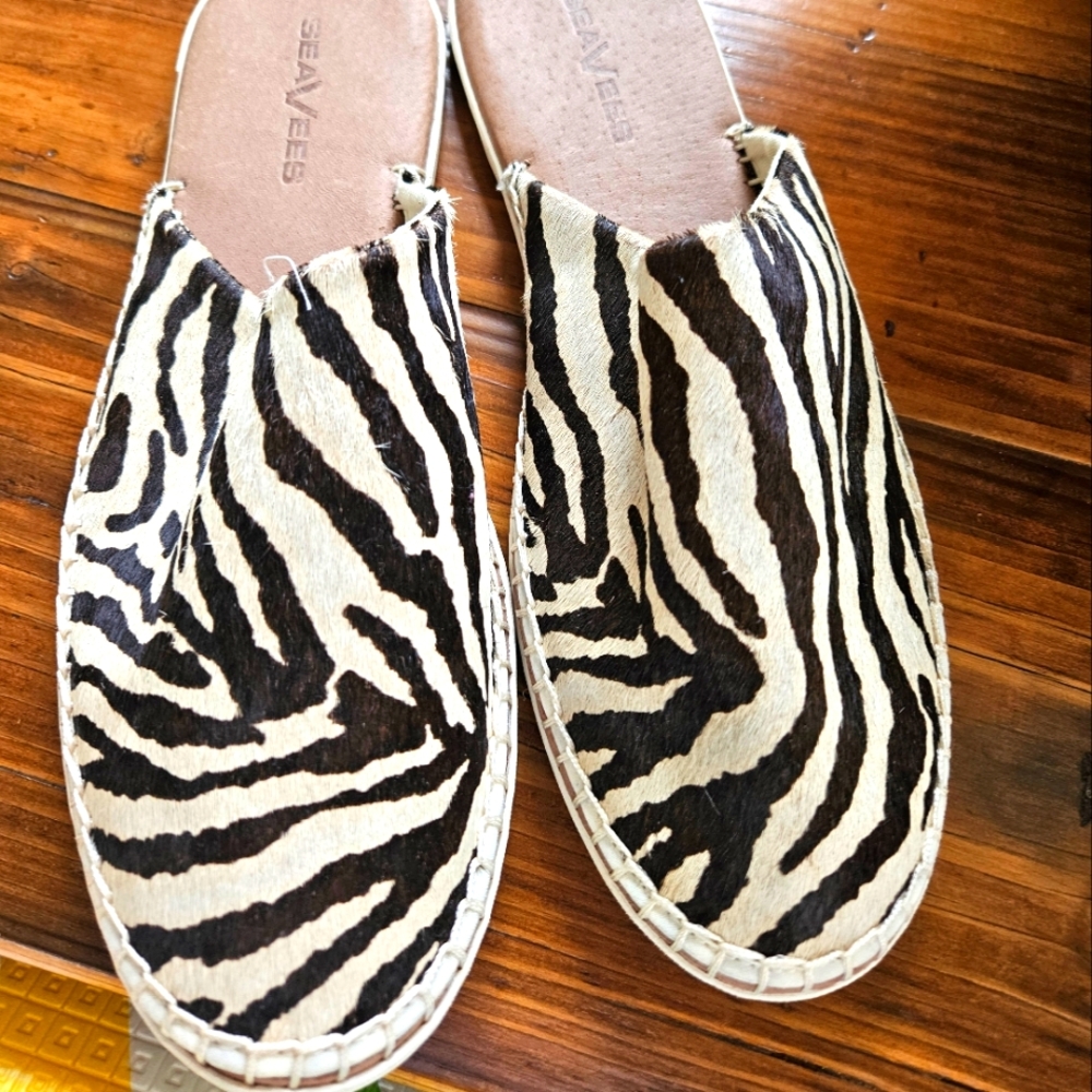 SeaVees Animal Print Mules